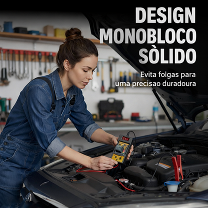 Testador Digital de Relés Automóveis com Ecrã LED